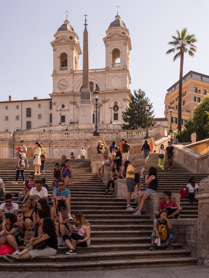 Spanish stairs