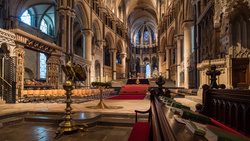 View of the chancel from the choir