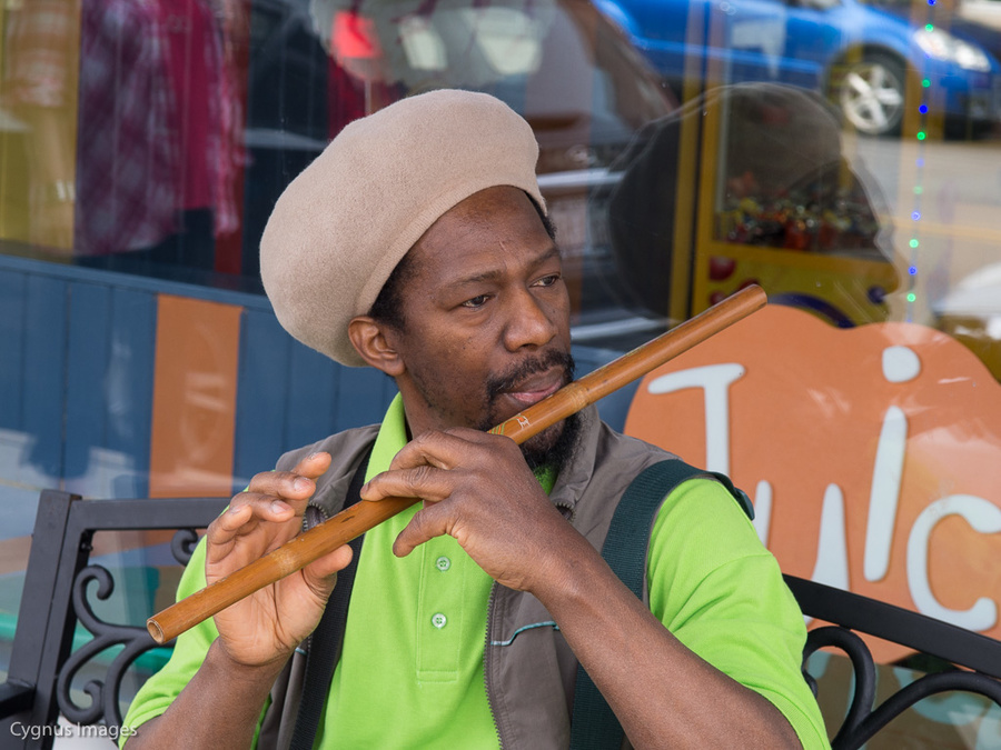 Valroy Plays The Flute