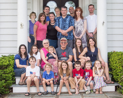 A big family group