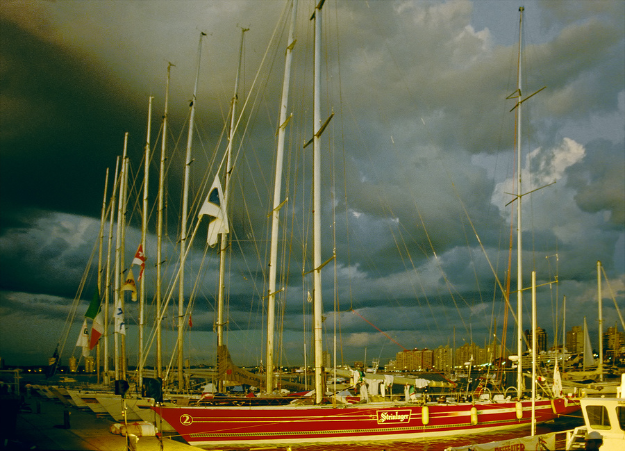 Harbor, (n.) A place where ships taking shelter from stores are exposed to the fury of the customs.