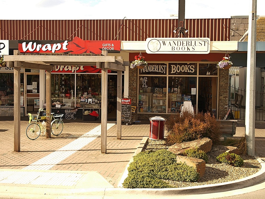 Wanderlust Books - shop exterior