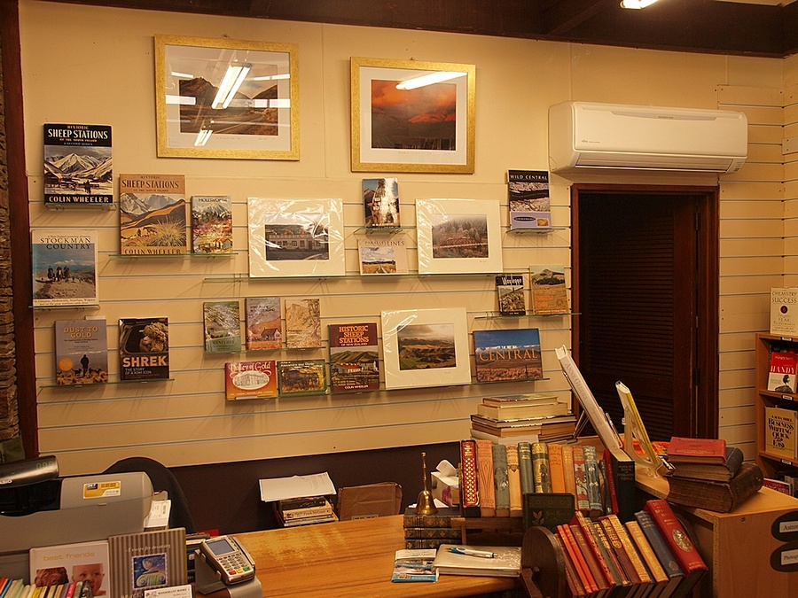 Wanderlust Books - behind the desk