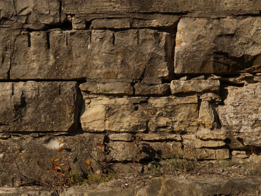 Lock Wall Detail, Lock 11, I&M Canal