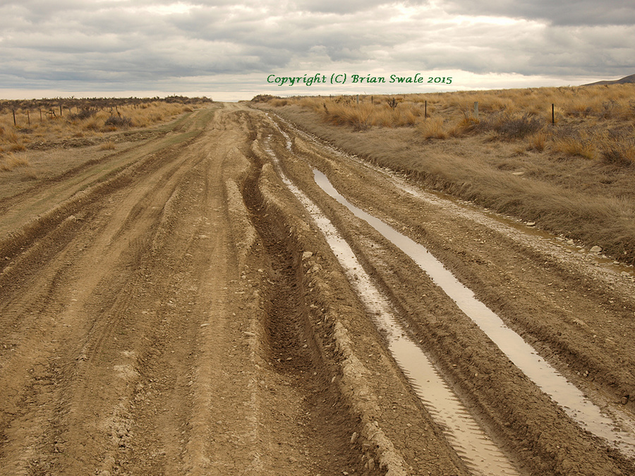 One of the slower roads of the day