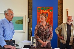 Brian Swale, Annemarie Hope-Cross and Chris de Jong