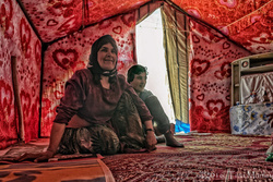 Tina - The tent - retouch