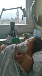 Newborn grand-daughter