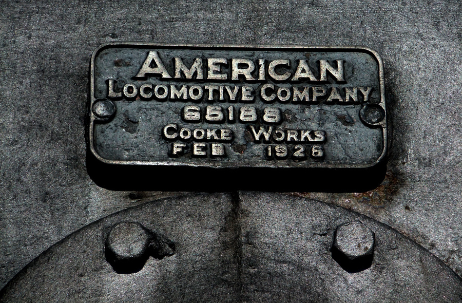 ALCO Builder's Plate
