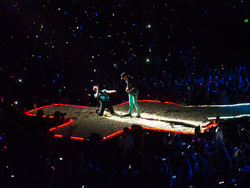 Coldplay concert in Seattle 4/25/12