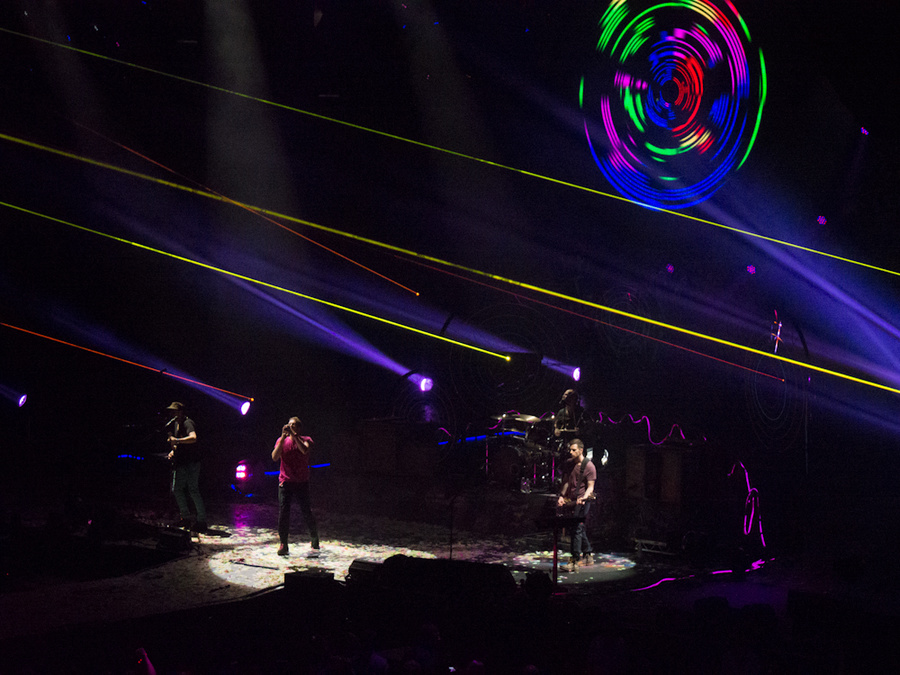 Coldplay concert in Seattle 4/25/12