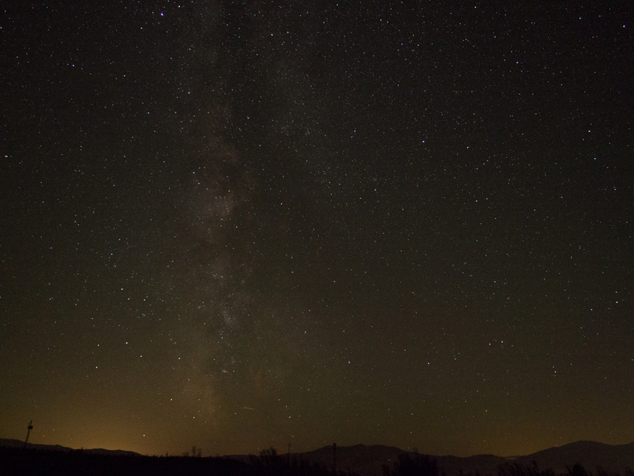 Chelan, Washington, Late at night