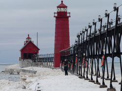 Grand Haven Pier, Michigan (2/21/13)