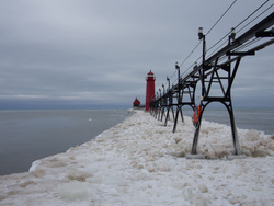 Grand Haven Pier, Michigan (2/21/13)