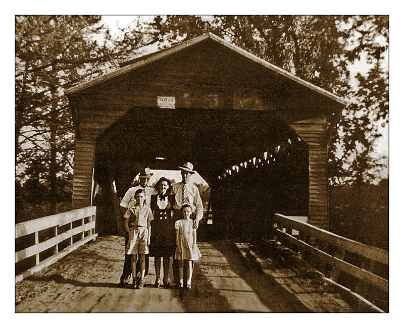 Covered Bridge in Mississippi