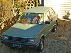 1983 Toyota Starlet Sprint.