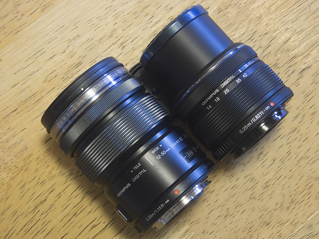 M.Zuiko 12-50 and 14-42 II R