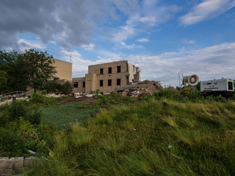 Crumbling House On A Hill