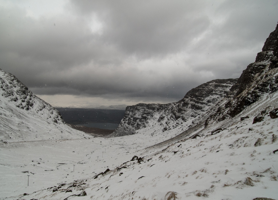 Looking towards Kishorn from Bealach na Ba