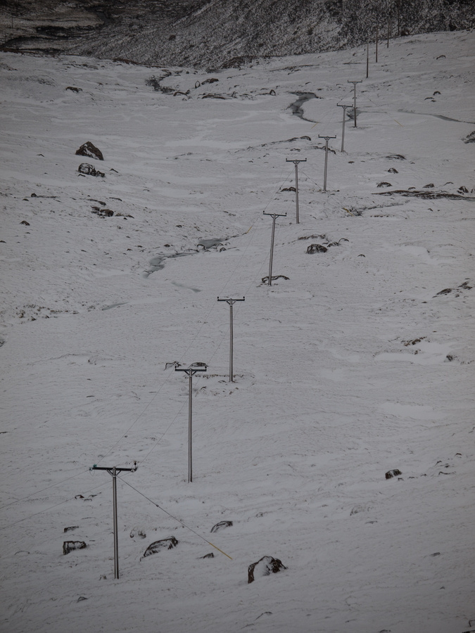 Twentieth century telecomms on the way to Applecross