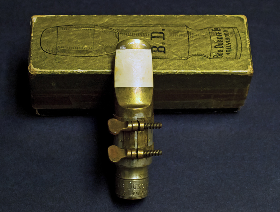 Bob Dukoff Alto Mouthpiece