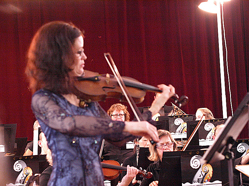 Violin soloist.