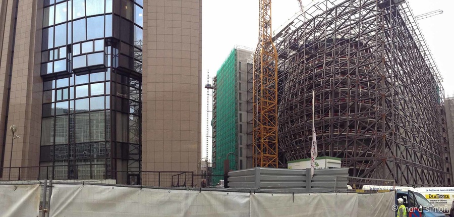 situation of the new building