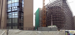 situation of the new building