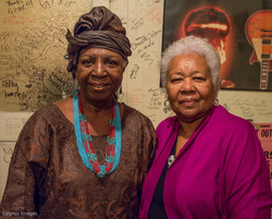Bettye Crutcher and Deanie Parker