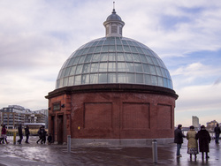 Entrance to the Greenwich foot tunnel