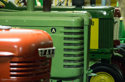 Pretty Little Tractors All In A Row