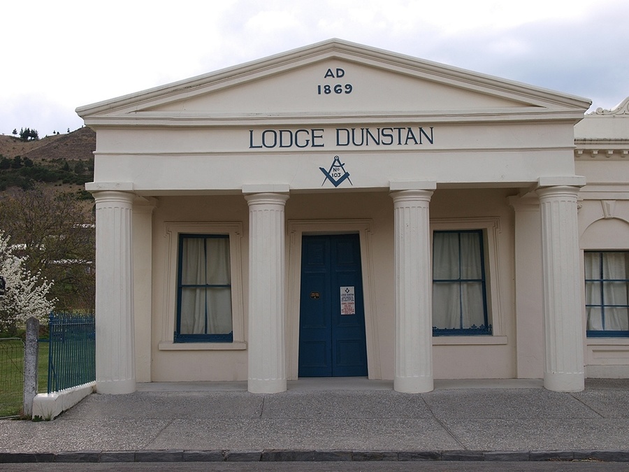 Masonic Lodge Dunstan front #1
