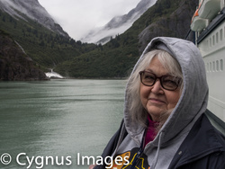 Sheri At Tracy Arm Fjord