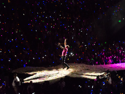 Coldplay concert in Seattle 4/25/12