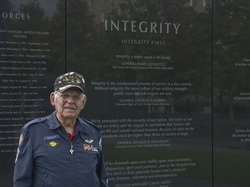 Dad at the Air Force Memorial
