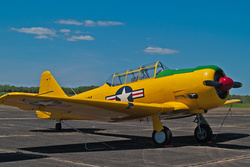 North American T-6G in Navy Colors